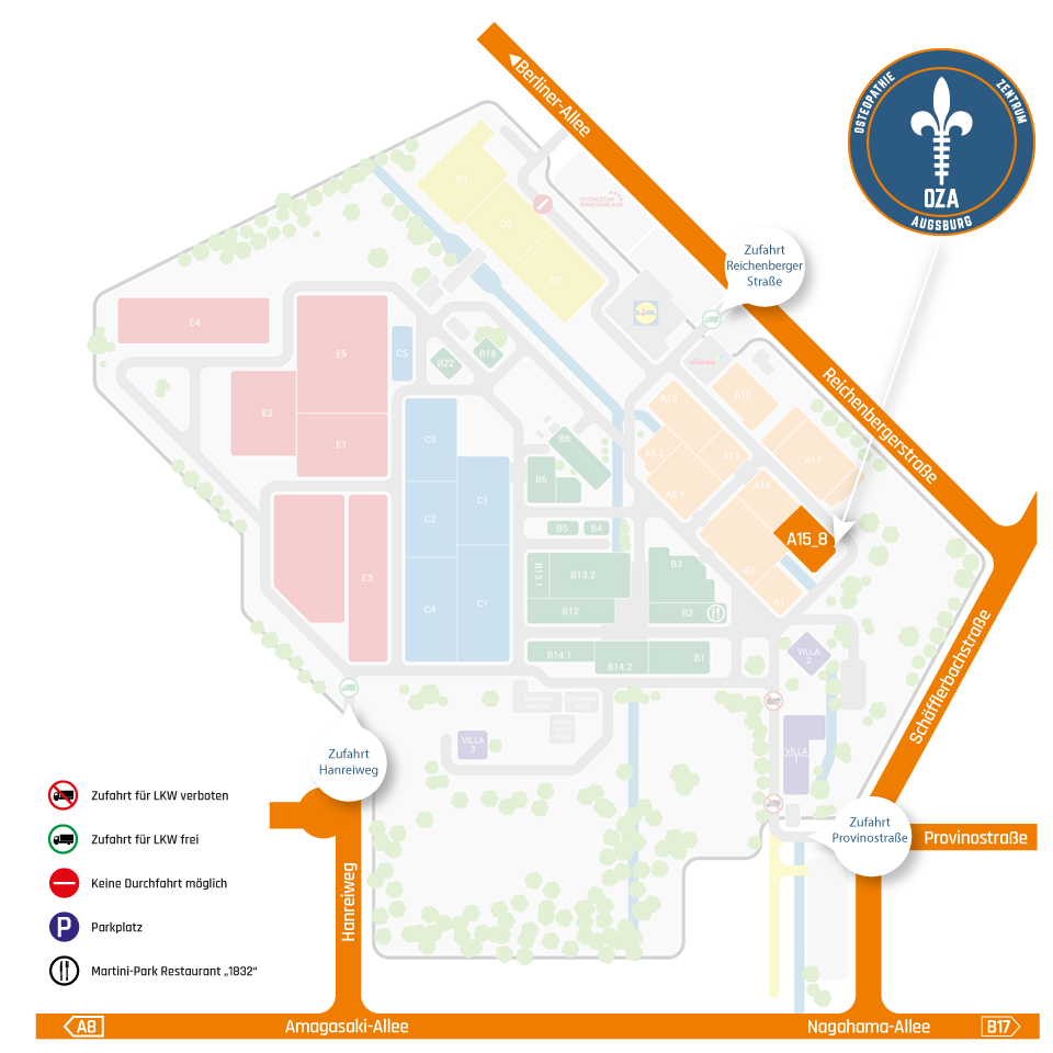 Plan des Martini-Park